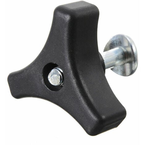 Écrou à oreilles Poignée universelle pour tondeuse à gazon Écrou à oreilles &amp Vis pièce électroménager outils de jardin manche papillon