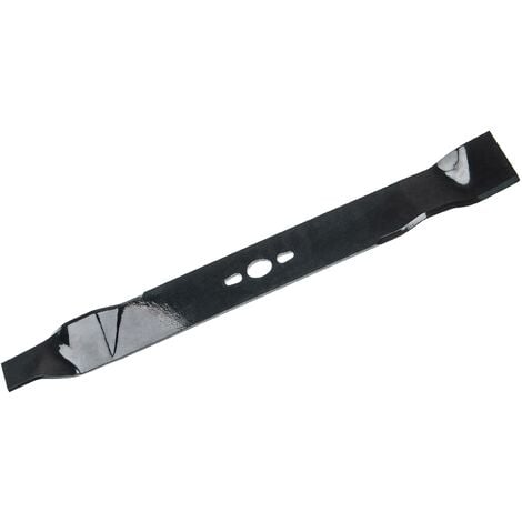 vhbw Lame compatible avec Powertec SPLM 53 tondeuse - Lame de rechange, noir, acier