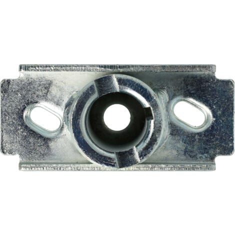 vhbw Moyeu de lame tondeuses à gazon compatible avec Brast BRB-RM 18141eco, BRB-RM 18196, BRB-RM 18140-B&S, BRB-RM 18141 - 10 x 5 x 4,5 cm argenté