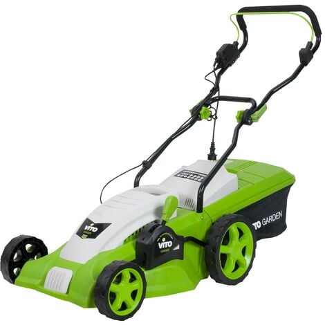 Tondeuse electrique 1800W Moteur induction Coupe 42 cm - 3 hauteurs de coupe - bac 50L VITO