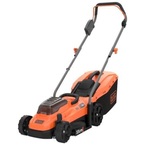 Tondeuse a Gazon   sur batterie 18V 33cm de coupe BLACK+DECKER BCMW3318N-XJ - Livré sans batterie ni chargeur
