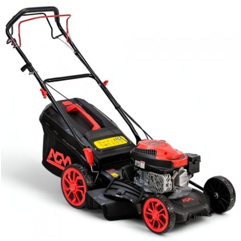 Tondeuse à essence autotractée, Moteur 144,3 cm³, Coupe mulching 46 cm, sac de collecte - VILLAGER AGM4624R