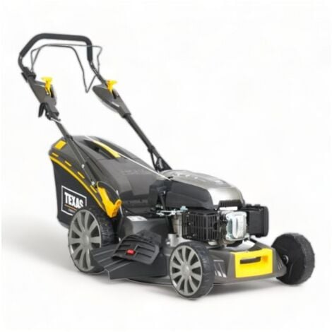 Tondeuse thermique tractée 196 cc, coupe mulching 53cm, bac ramassage 65 litres - TEXAS Premium 5320TR/W