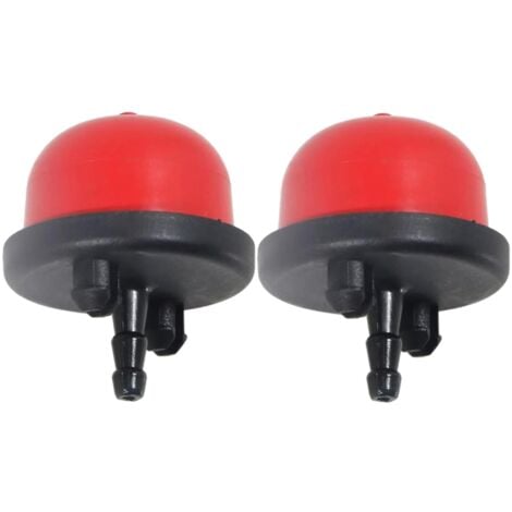 2x Pompe d'amorçage compatible avec Mountfield RS100 HP414 SP414 HP42R HP45 SP164 118550698 Ampoule d'amorçe Poire Carburateur Débroussailleuse Tondeuse Tracteur Carburant Essence