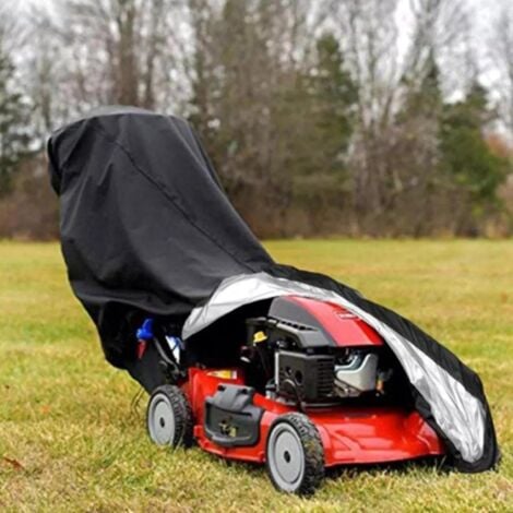 Sollbry Bâche de protection pour tondeuse à gazon - 210D Oxford - En tissu imperméable - Pour tracteur à gazon - Protection contre la poussière et les intempéries - Résistant aux UV - 193 x 64 x 112 c