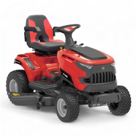 Tondeuse tracteur autoportée 108 cm mulching 546 cm³, démarrage électrique- POPSTER LT1-108SH-L546