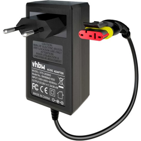vhbw Bloc d'alimentation compatible avec Gardena Sileno Life, R200LiC, R180LiC, R200Li, Sileno City tondeuse à gazon, robot tondeur - 10,1 cm
