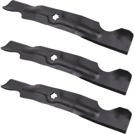 3x 45cm lame de tondeuse pour Cub Cadet All Rounder 1050 RZT 50 Zero Turn étoile
