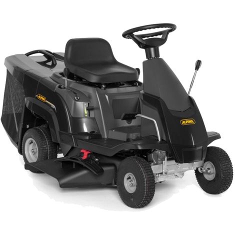 Rider Tracteur tondeuse autoportée Alpina AT2 66 QA avec bac de ramassage
