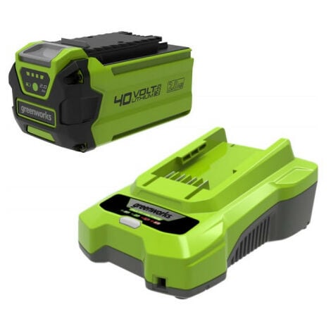 Starter Kit 40V GREENWORKS Batterie 2.0Ah + Chargeur 2.0Ah - GSK40B2