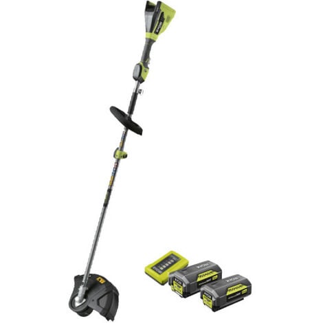Pack RYOBI Coupe bordures 36V LithiumPlus Brushless RY36ELTX33A-140 - 2 Batteries 36V LithiumPlus 4.0Ah - 2.0Ah - 1 Chargeur