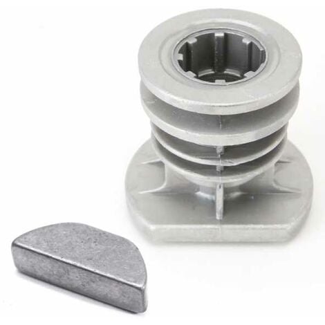Support de lame + clavette pour Castelgarden GGP 22465608/0 Ø 25,4 mm